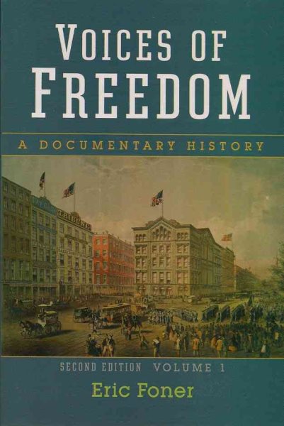 Voices of Freedom: A Documentary History, Vol. 1, 2nd Edition cover