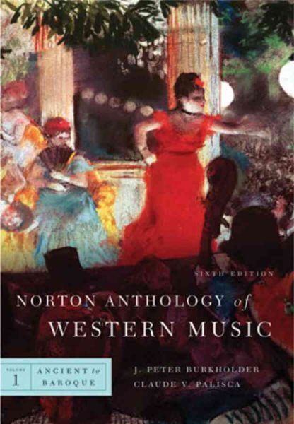 Norton Anthology of Western Music cover