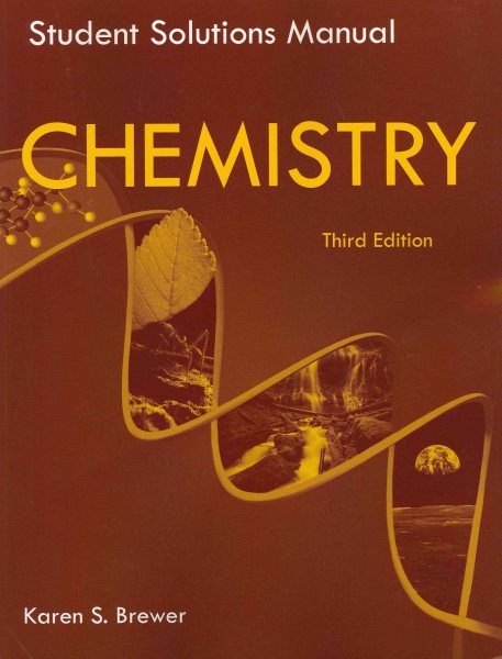 Student Solutions Manual: for Chemistry: The Science in Context, Third Edition cover