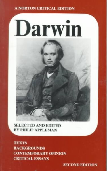 Darwin (Norton Critical Edition) cover