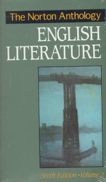 The Norton Anthology of English Literature, Vol. 2 cover