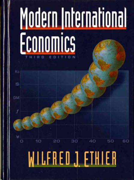 Modern International Economics (Third Edition) cover