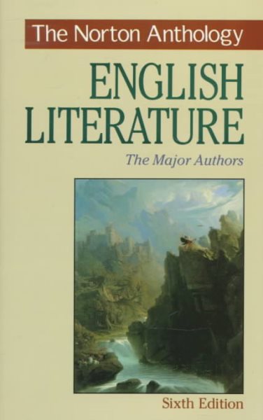 The Norton Anthology of English Literature: The Major Authors cover