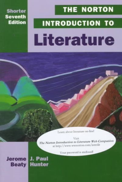The Norton Introduction to Literature cover