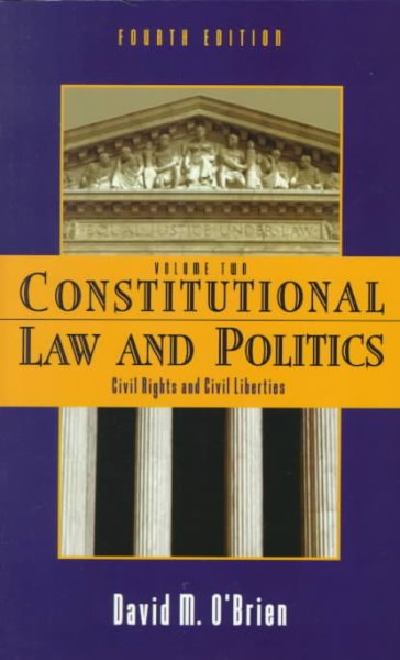 Constitutional Law and Politics (Volume 2) cover