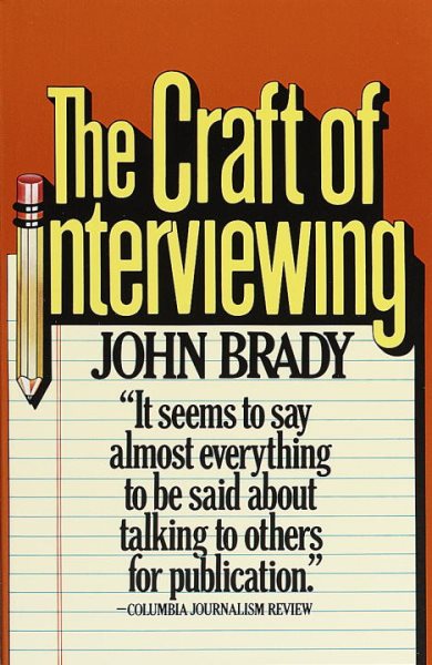 The Craft of Interviewing cover