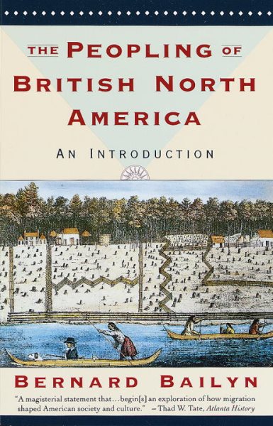The Peopling of British North America: An Introduction cover
