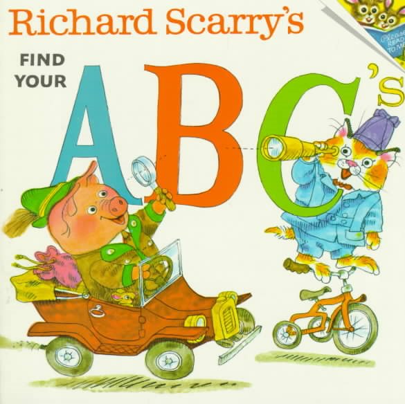 Richard Scarry's Find Your ABC'S (Pictureback(R)) cover