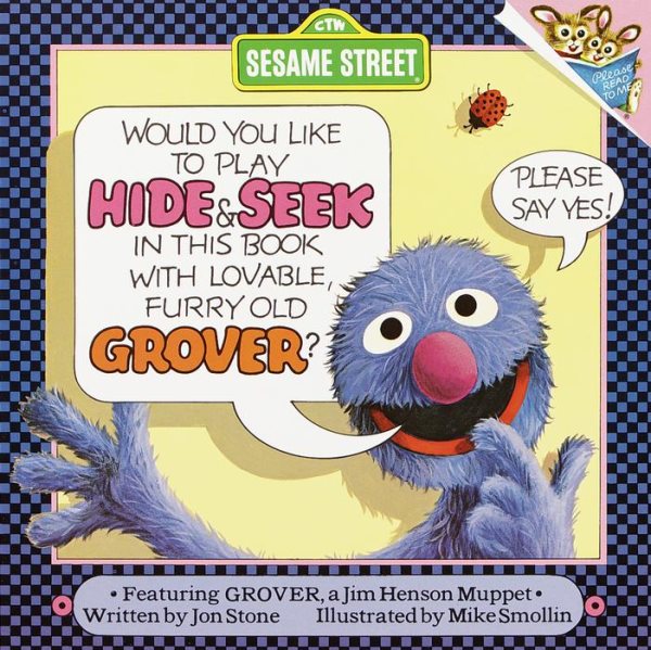 Would You Like to Play Hide & Seek in This Book With Lovable Furry Old Grover? cover