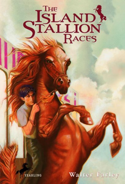 The Island Stallion Races (Black Stallion) cover