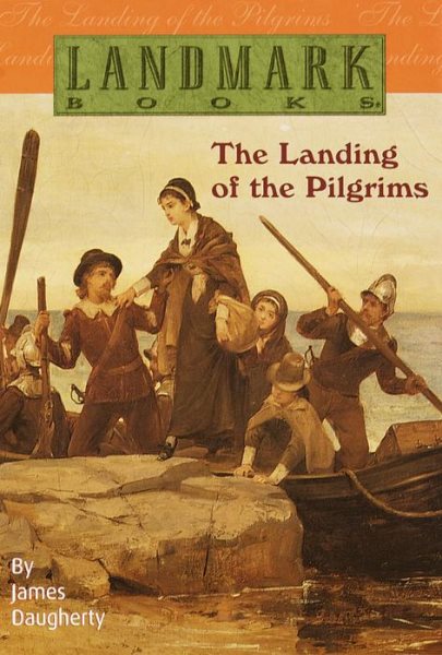 The Landing of the Pilgrims (Landmark Books) cover