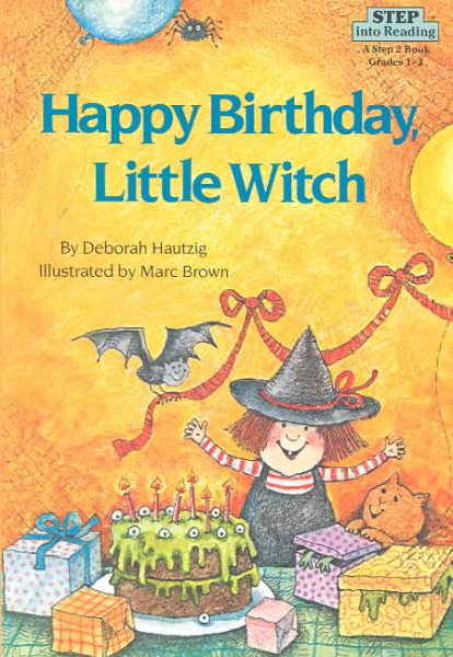 Happy Birthday, Little Witch (Step into Reading, Step 2) cover
