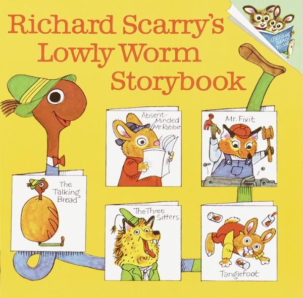 Richard Scarry's Lowly Worm Storybook (Pictureback(R)) cover