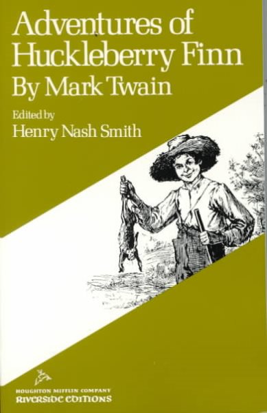 Adv of Huck Finn Riverside Edition Paperback (Riverside Editions) cover