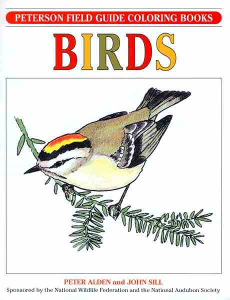Birds: Peterson Field Guide Coloring Book cover