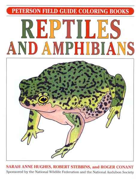 Field Guide to Reptiles and Amphibians Coloring Book