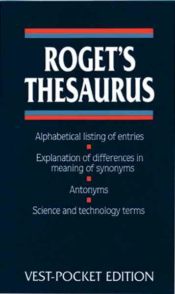Roget's Thesaurus cover