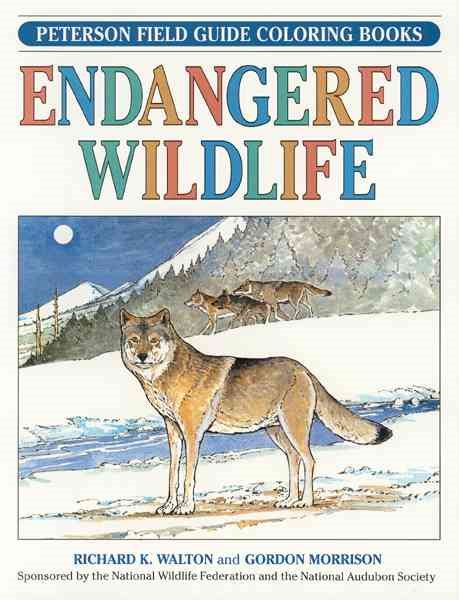 Endangered Wildlife (Peterson Field Guide Coloring Books) cover