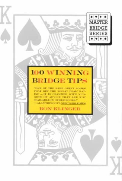100 Winning Bridge Tips for the Improving Player (Master bridge series) cover