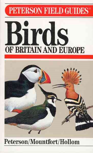 A Field Guide to Birds of Britain and Europe (Peterson Field Guide) cover