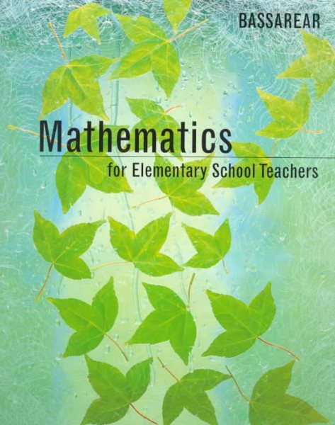 Mathematics for Elementary School Teachers cover