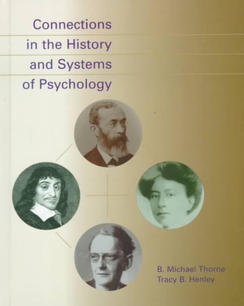 Connections in the History and Systems of Psychology cover