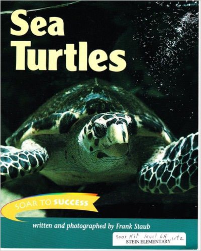 Houghton Mifflin Soar to Success: Reader, Level 6 Sea Turtles cover