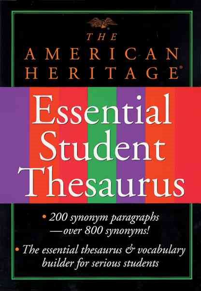 American Heritage Student Thesaurus cover