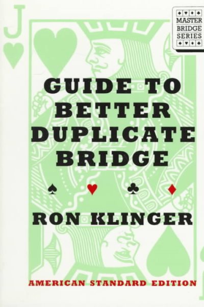 Guide to Better Duplicate Bridge cover