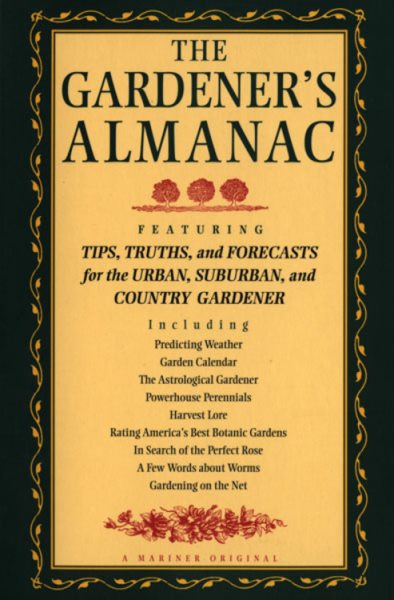 The Gardener's Almanac cover