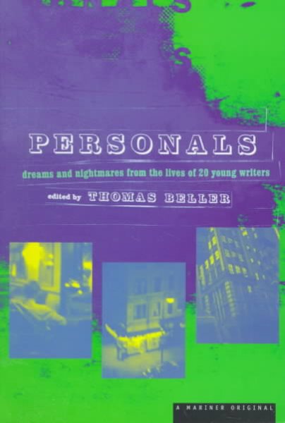 Personals: Dreams and Nightmares from the Lives of Twenty Young Writers cover