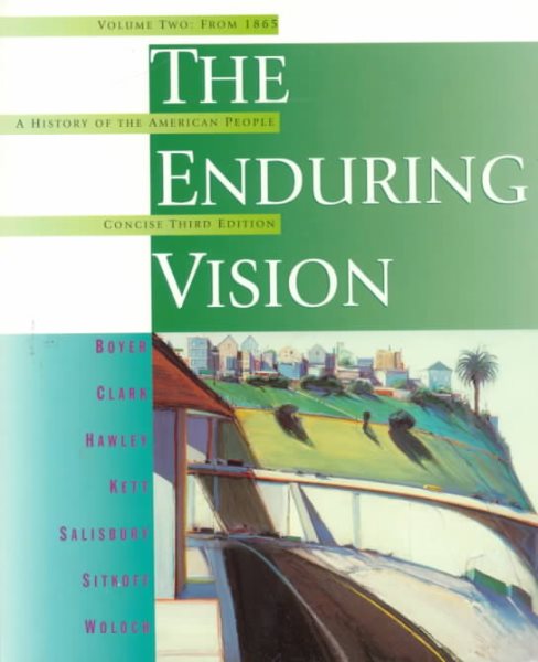 Enduring Vision: A History of the American People, Concise (Vol. 2) cover