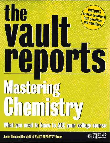 Vault Reports Guide to Mastering Chemistry cover