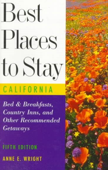 Best Places to Stay in California (5th ed) cover