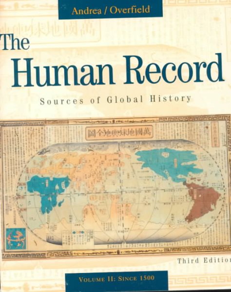 The Human Record: Sources of Global History cover