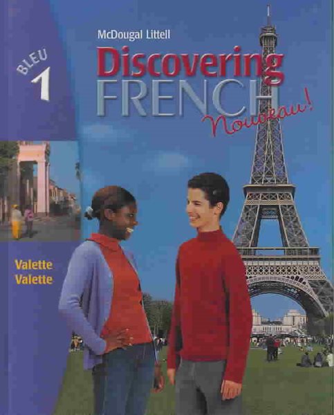 Discovering French, Nouveau!: Student Edition Level 1 2004 (English and French Edition) cover
