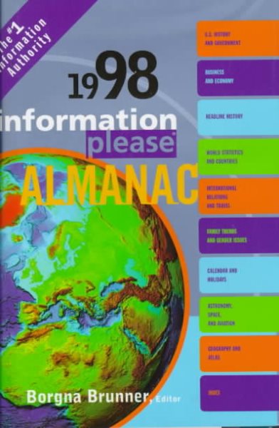 1998 Information Please Almanac (Time Almanac) cover