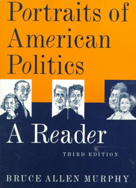 Portrait Of American Politics Third Edition cover