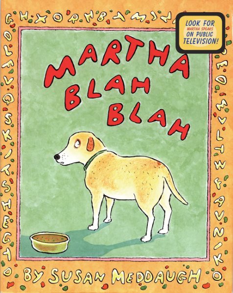 Martha Blah Blah (Martha Speaks) cover