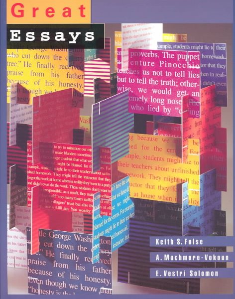 Great Essays: An Introduction to Writing Essays cover