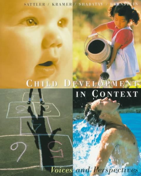 Child Development in Context: Voices and Perspectives cover
