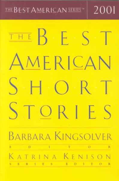The Best American Short Stories 2001 (The Best American Series) cover
