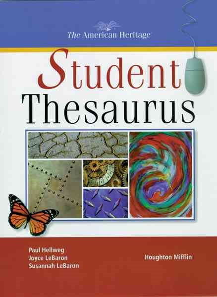 The American Heritage Student Thesaurus (American Heritage Dictionary) cover