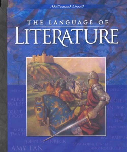 McDougal Littell Language of Literature: Student Edition Grade 10 2000 cover