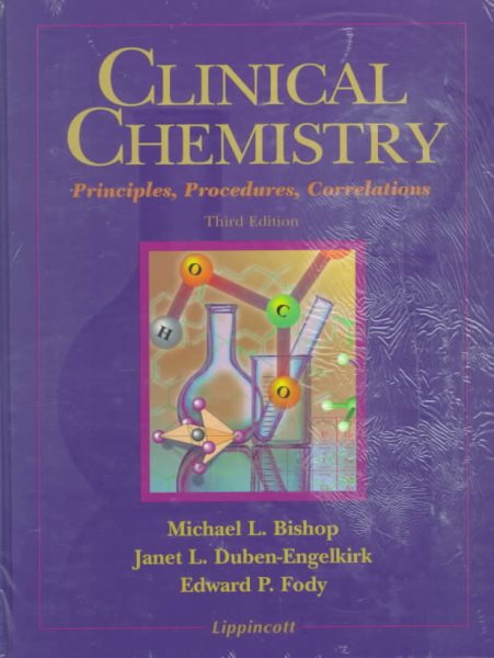 Clinical Chemistry: Principles, Procedures, Correlations cover