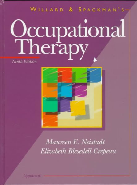 Willard and Spackman's Occupational Therapy cover