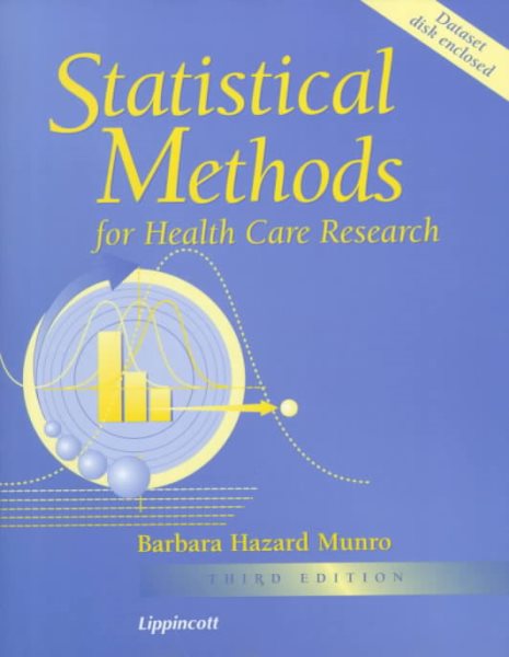 Statistical Methods for Health Care Research cover