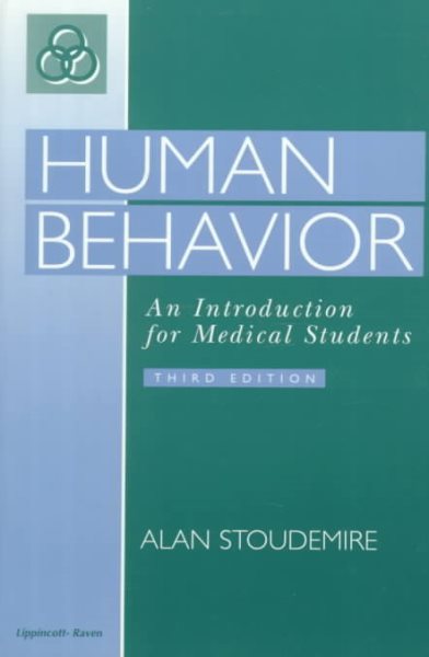 Human Behavior: An Introduction for Medical Students cover