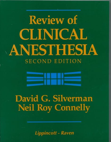 Review of Clinical Anesthesia cover