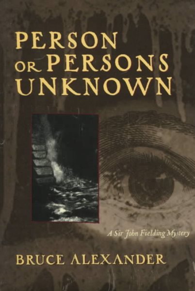 Person or Persons Unknown (Sir John Fielding Mysteries) cover